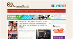 Desktop Screenshot of businessbiscuit.com